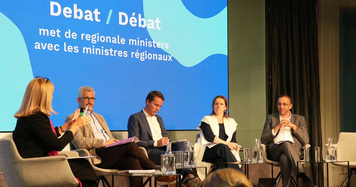 Conférence pour l'emploi 2022, débat avec les ministres régionaux